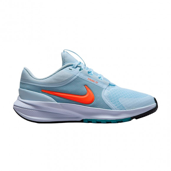 Nike Star Runner 5 GS 'Glacier Blue Energy Black Total Orange' | Kid's Size 7 - HF7004-404