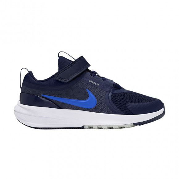 Nike Star Runner 5 PS 'Midnight Navy Dark Slate Grey Mist Racer Blue' | Kid's Size 3 - HF7005-406