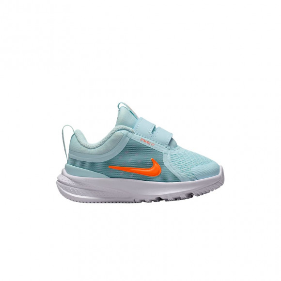 Nike Star Runner 5 TD 'Glacier Blue Energy Black Total Orange' | Infant Size 7 - HF7006-404