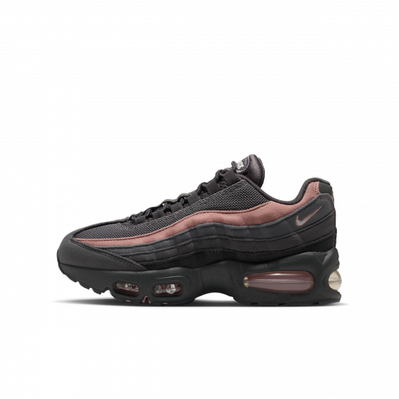 Nike Air Max 95 Big Bubble GS 'Dark Grey Rust Pink' | Kid's Size 5 - HF7054-031
