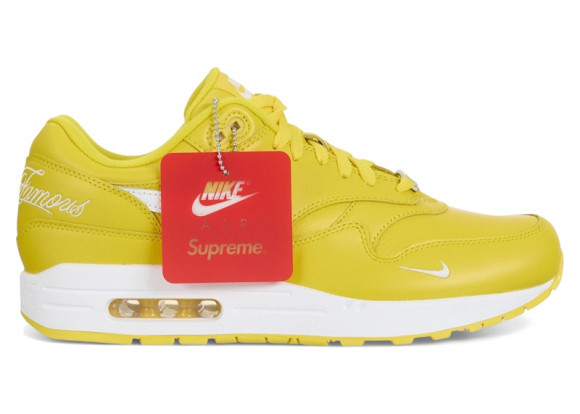 Supreme X Nike Air Max 1 87  Speed Yellow - HF8813-700