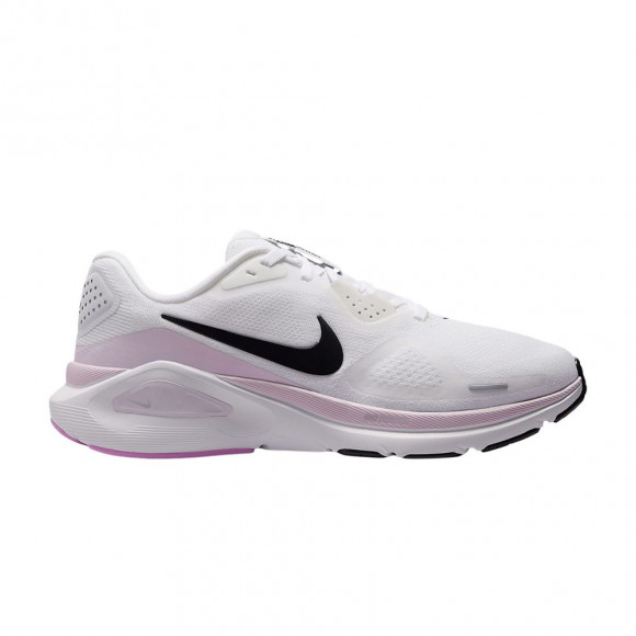 Nike Wmns Structure 26 Road 'White Bleached Lilac Light Magenta Black' | Women's Size 8 - HJ1101-107