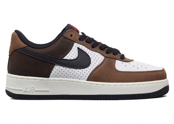 Nike Air Force 1 Low Retro Escape Sneaker in White/Black/Bison - HJ4323-100