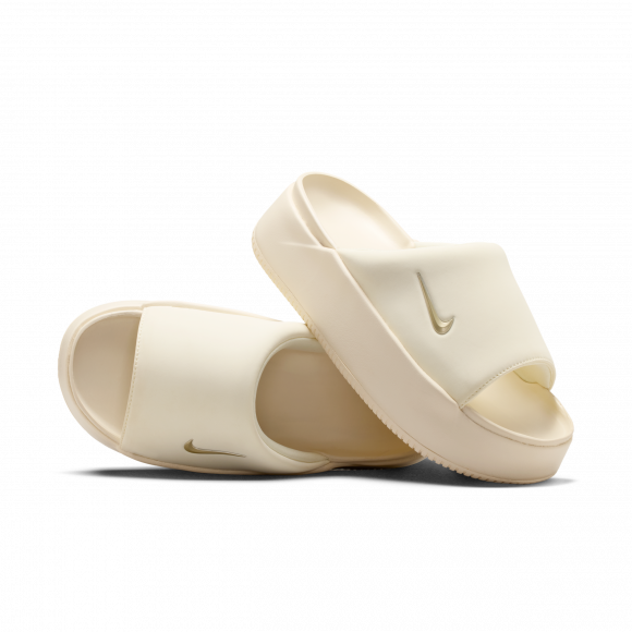 Nike Calm Elevation Women's Slides - White - HJ5601-101