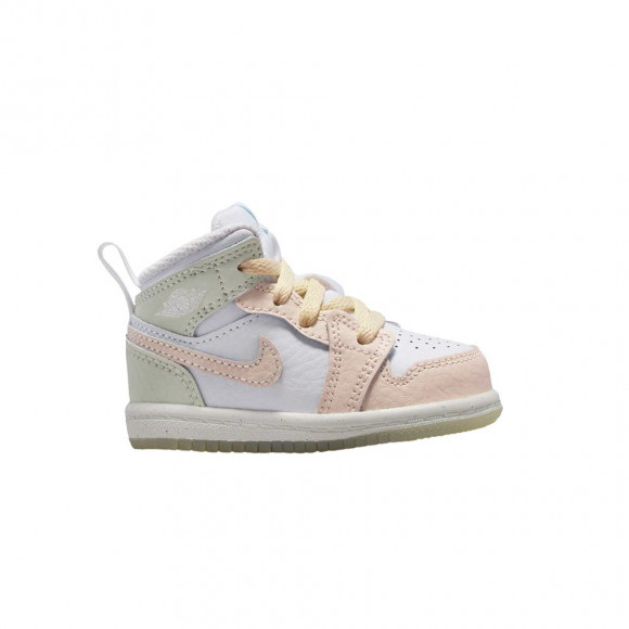 Air Jordan 1 Mid SE TD 'Sea Glass Guava Ice' | Pink | Infant Size 7 - HJ5939-100