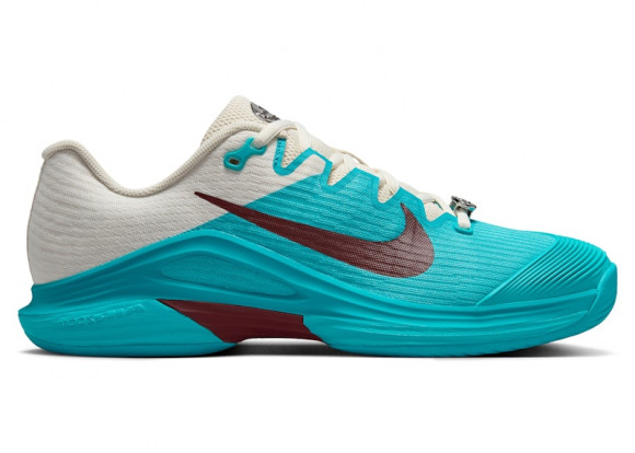 Nike Court Air Zoom Vapor 12 Premium HC Dusty Cactus Dark Team Red (Women's) - HJ6650-300