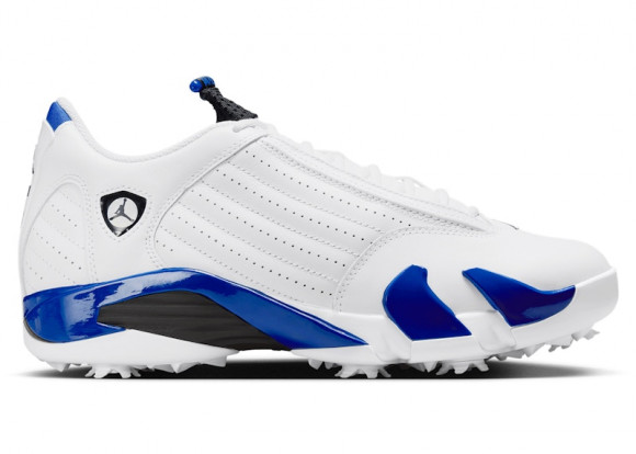 Air Jordan 14 Retro Golf 'Hyper Royal' | White | Men's Size 9.5 - HJ7710-101