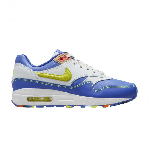 Nike Air Max 1 GS 'Playground Paint Pack' | Blue | Kid's Size 7 - HJ9236-488