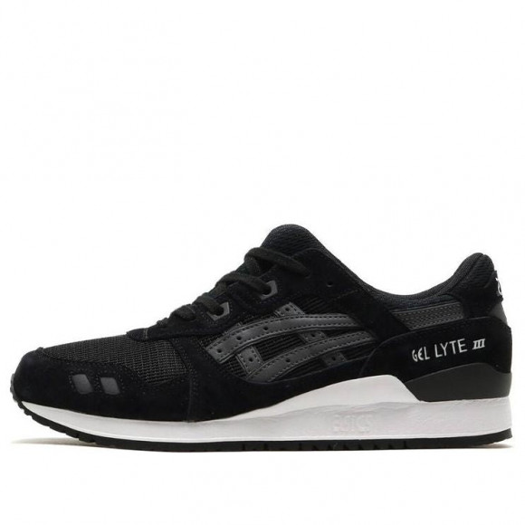 ASICS Gel-Lyte III Low Cut Unisex Black/White Marathon Running Shoes HL7Y0-9090 - HL7Y0-9090