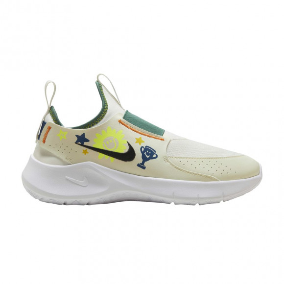 Nike Flex Runner 3 GS 'Sail Bicoastal' | Cream | Kid's Size 4 - HM3717-101