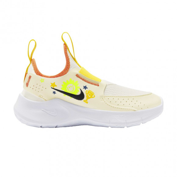 Nike Flex Runner 3 PS 'Sail Fluorescent Yellow' | Kid's Size 11 - HM3719-101