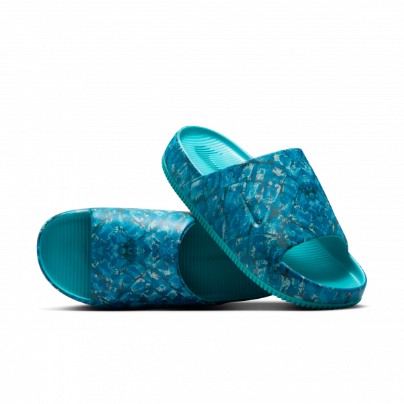 Klapki damskie Nike Calm x NorBlack NorWhite - Zieleń - HM9209-300