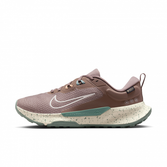 Nike Juniper Trail 2 GORE-TEX vanntette terrengløpesko til dame - Brun - HM9725-200