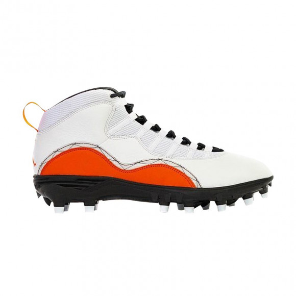 Solefly x Air Jordan 10 Retro Cleat 'Super Bowl' PE | White | Men's Size 9 - HO19-MNJDSP-324-959165