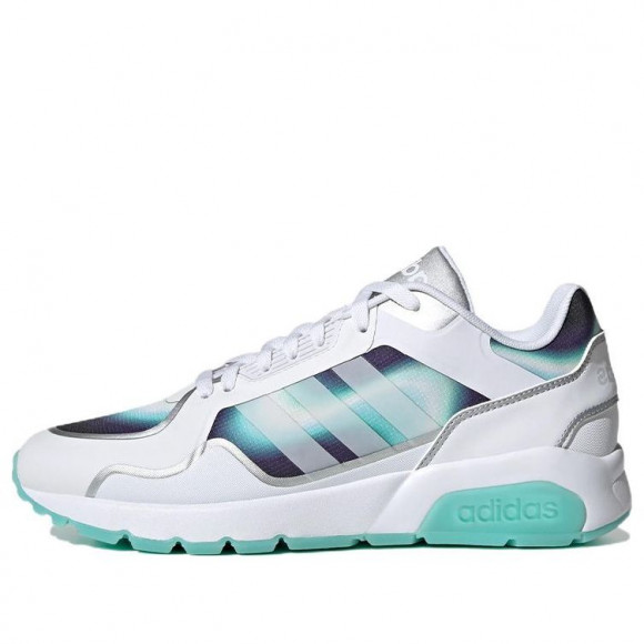 adidas Run9tis White/Blue Marathon Shoes HP2161