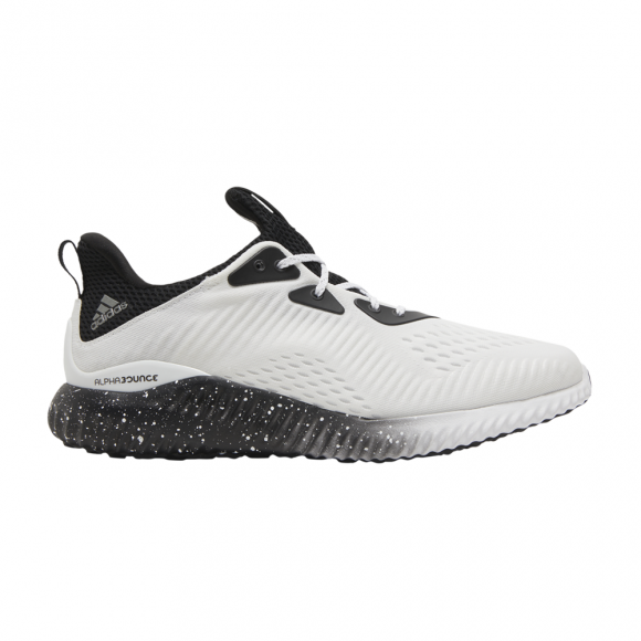 Alphabounce 1 'White Black Speckled' - HP2305