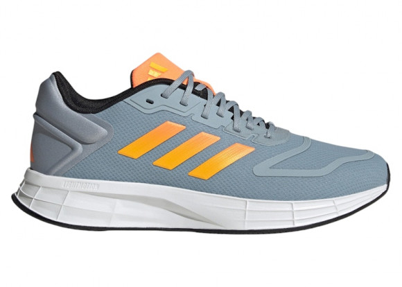 adidas Duramo 10 Light Grey Screaming Orange Solar Gold - HP2375