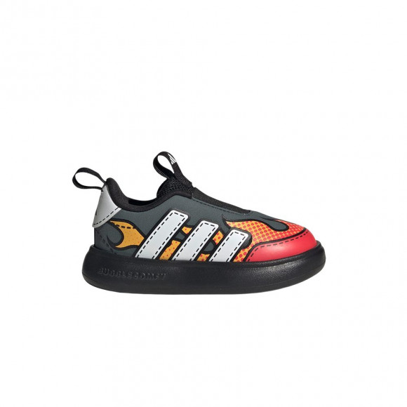 adidas Bubblecomfy I 'Grey Six Cloud White Lucid Red' | Infant Size 10 - HP3642