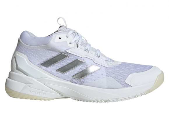 adidas Wmns Crazyflight 6 Mid Indoor 'White Silver Metallic' | Women's Size 9 - HP7030