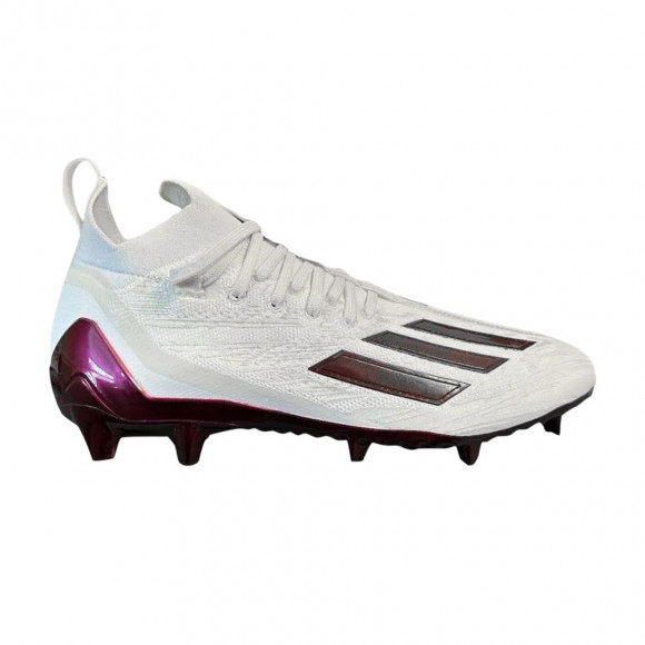 adidas Adizero Primeknit Cleats 'White Maroon' | Men's Size 13 - HP8741