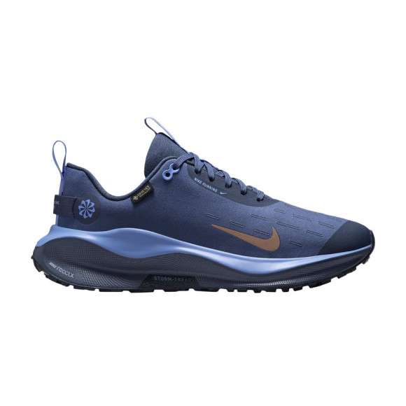 Nike Wmns ReactX Infinity Run 4 GORE-TEX 'Thunder Blue Metallic Red Bronze' | Women's Size 5 - HQ0264-401