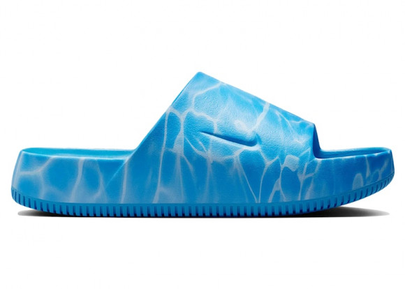 Nike Calm Slide 'Printed - Antarctica Coast' | Blue | Men's Size 14 - HQ1125-400
