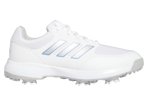 adidas Tech Response 3.0 Golf Cloud White Silver Metallic Blue Fusion (Women's) - HQ1198