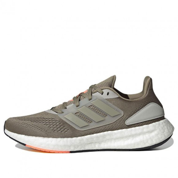 adidas Pure Boost 22 BROWN/ORANGE Marathon Running Shoes HQ1452 - HQ1452