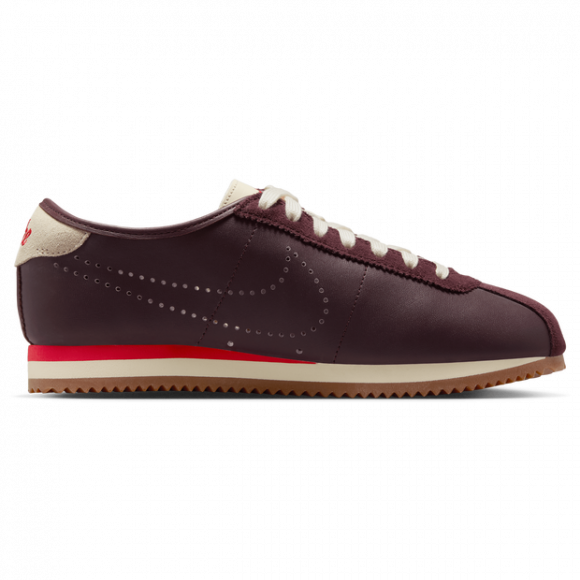 Nike Cortez Burgundy Crush Perforated Swoosh (Women's) - HQ1841-601