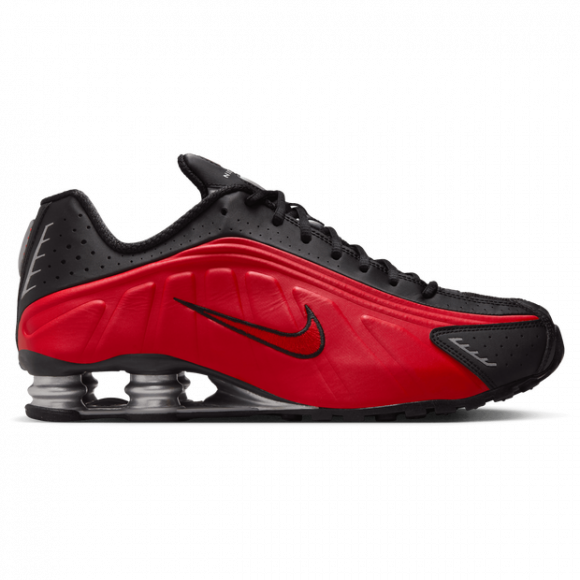 Nike Shox R4 University Red Black Metallic Silver - HQ1988-600