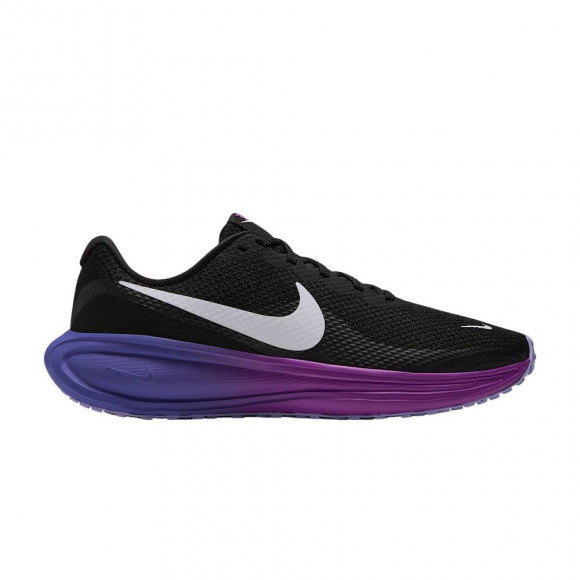 Nike Wmns Revolution 8 Road (Wide) 'Black Vivid Purple' | Women's Size 11 - HQ1995-005