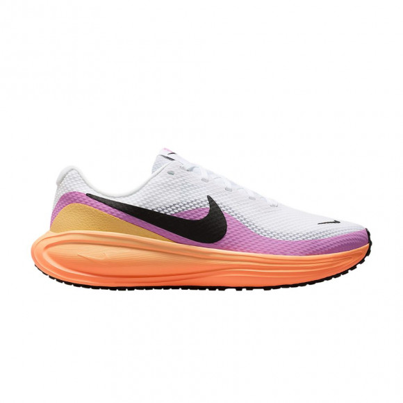 Nike Wmns Revolution 8 Road (Wide) 'White Tangerine Tint Orange Pulse Black' | Women's Size 5 - HQ1995-110
