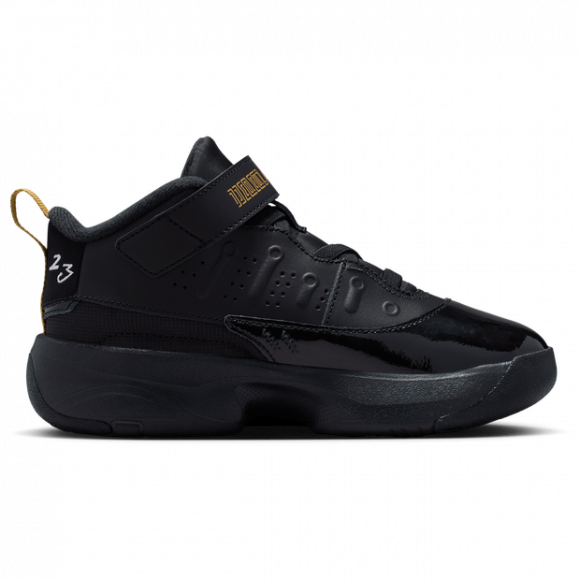 Air Jordan Max Aura 7 PS 'Black/Black/Metallic Gold' | Kid's Size 11 - HQ2090-007