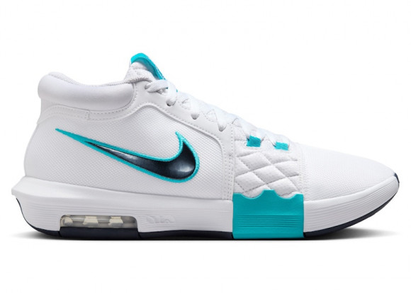 Nike LeBron Witness 8 White Dusty Cactus Obsidian - HQ2139-101