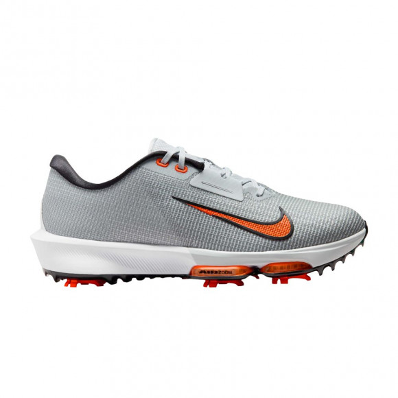 Nike Air Zoom Infinity Tour 2 Golf Wide 'Pure Platinum Safety Orange' | Grey | Men's Size 12 - HQ2159-001