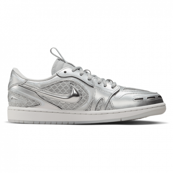 Jordan 1 Low Method of Make V3 Metallic Silver (Women's) - HQ2186-002