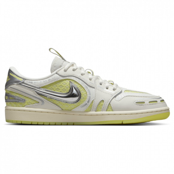 Wmns Air Jordan 1 Low Method of Make V3 'Sail Luminous Green' | White | Women's Size 8 - HQ2186-130
