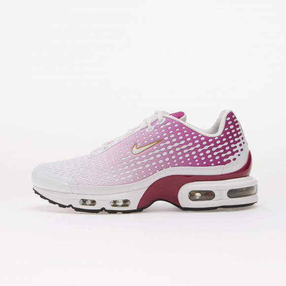 Sneakers Nike Air Max Plus VII Raspberry Red/ White-Metallic Gold-Black - HQ2197-601