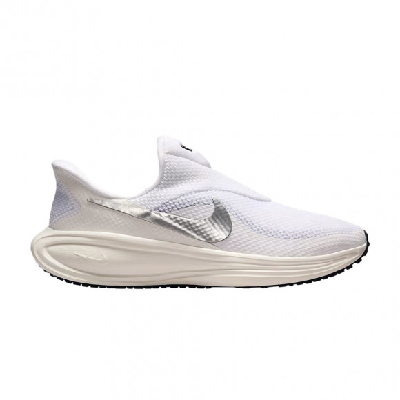 Nike Wmns Revolution8 EasyOn 'White White Black Metallic Silver' | Women's Size 5 - HQ2415-104