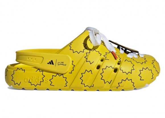 adidas Adilette Clog The Simpsons Yellow Black - HQ2580