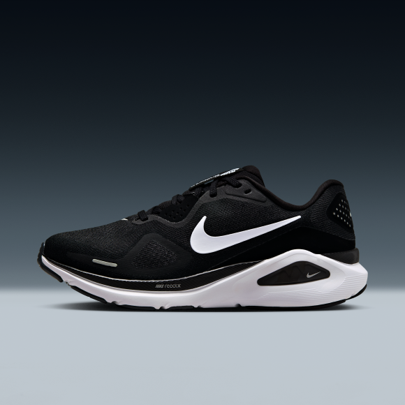 Nike Wmns Structure 26 Extra Wide 'Black White' | Women's Size 6.5 - HQ2589-001