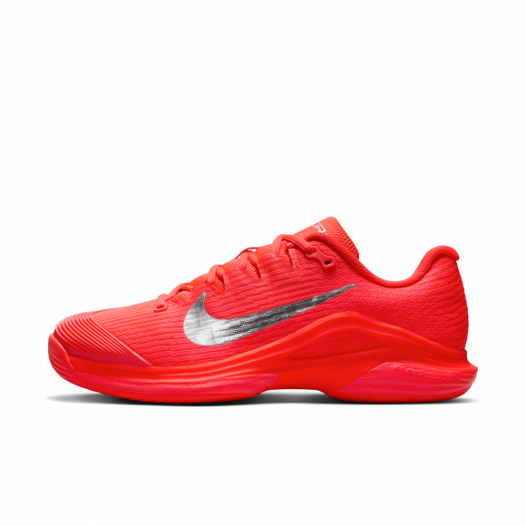 Nike Vapor 12 Premium Women's Hard Court Tennis Shoes - Red - HQ2595-600