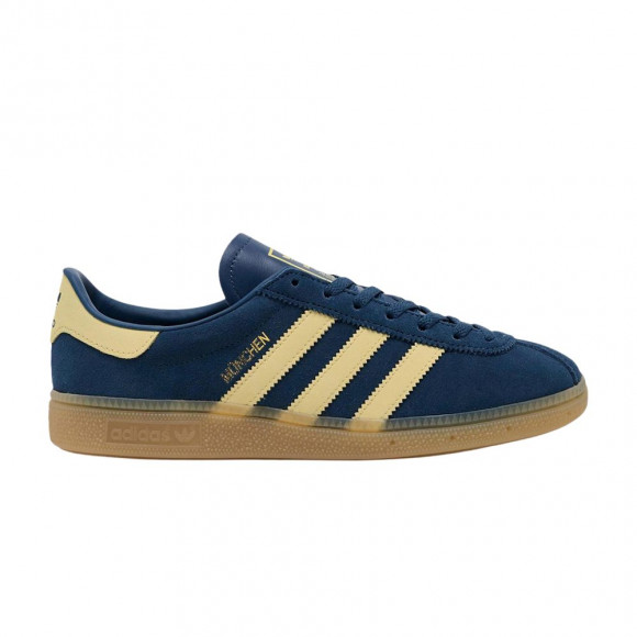 adidas Wmns München 'Night Marine Almost Yellow' | Blue | Women's Size 6 - HQ2659