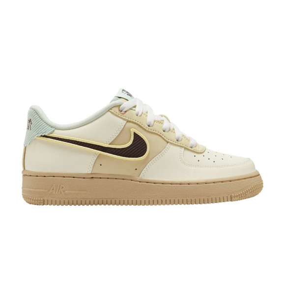 Nike Air Force 1 Low GS 'Passing Notes Pack' | Cream | Kid's Size 3 - HQ3473-122