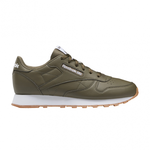 Classic Leather Big Kid 'Army Green' - HQ3891