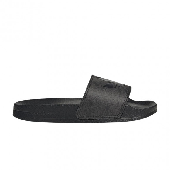 Adidas Wmns Adilette Lite Slide 'Snakeskin - Black' | Women's Size 9.5 - HQ4455