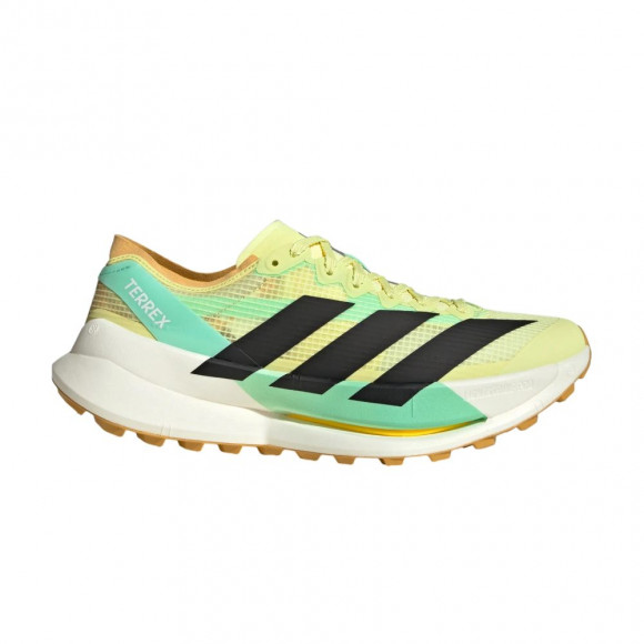 adidas Terrex Agravic Speed Ultra 2 Trail 'Frozen Lemon Core Black ' | Yellow | Men's Size 10.5 - HQ5066