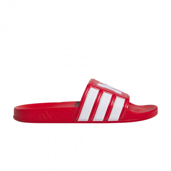 adidas Performance Slide 'Nebraska Cornhuskers' | Red | Men's Size 9 - HQ5182
