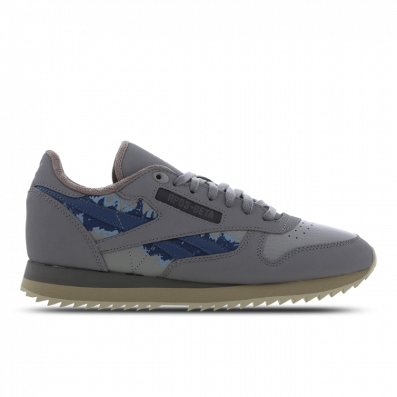 Reebok Classic Leather Rip Pure Grey 5/ Flash Grey/ Blue - HQ6253