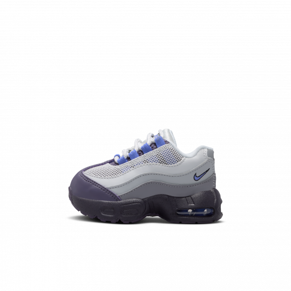 Nike Air Max 95 Recraft TD 'Photon Dust Sapphire Dark Raisin' | Grey | Infant Size 10 - HQ6365-017
